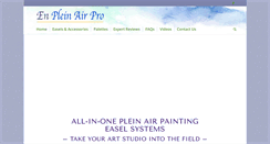 Desktop Screenshot of enpleinairpro.com